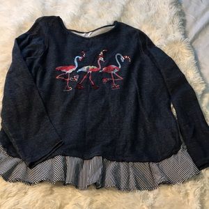 Ruffle Bottom Sweater